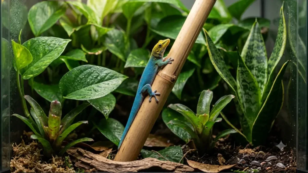 Le Gecko de Klemmer (Phelsuma klemmeri) : Guide d&rsquo;Élevage Complet du Micro-Gecko Néon